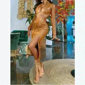 NWNT Fashion nova sexy party/cocktail wedding dress office  dress S M/L